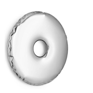 Flakon myśliwski porcelana z brązem