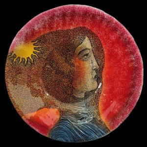 Rzeźba z brązu - uwodząca tancerka