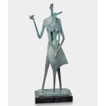 Bronze sculpture - A couple in love