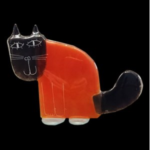 Pozłacana rzeźba z brązu