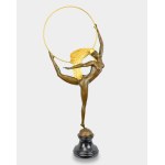 Gilded bronze sculpture