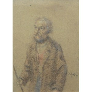 Józef Ujheli (1895-?), Portret męski
