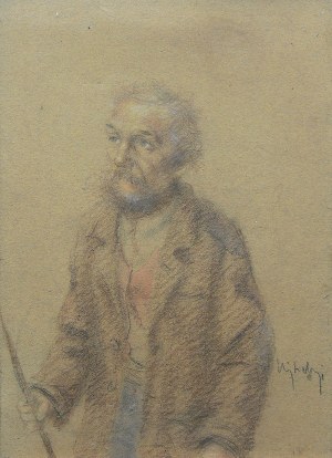 Józef Ujheli (1895-?), Portret męski