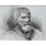Pius Weloński (1849 Kumelany k. Suwałk-1931 Warszawa), Portret mężczyzny, 1883 r.