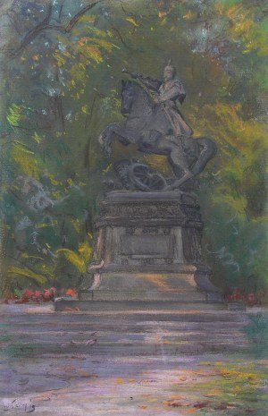 Władysław Serafin (1905 Kraków – 1988 tamże), Pomnik konny Jana III Sobieskiego