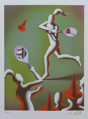 Mark Kostabi (ur. 1960), Tenisistki, 2004 r.