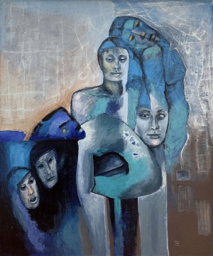 Anna Lupa-Suchy, Błękit, 2014