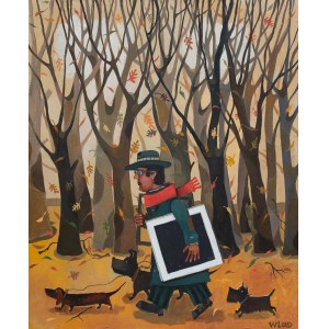 Vladislav Stalmachev, Walking with Malevich, 2025
