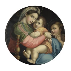 RAFFAEL SANTI - EARLY, Madonna della Sedia