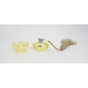Art déco toilet set