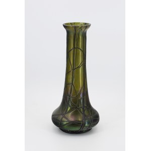 Vase de type Loetz Witwe