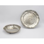 Set of three oval platters