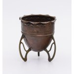 Art Nouveau ladle on a tripod