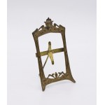 Art Nouveau photo frame with tilting support
