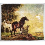 ARTIST UNSPECIFIED, XXTH C. WG PAULUSA POTTER, Horses