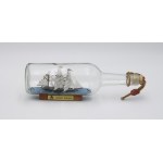 HOLSTEN, Rickmer Rickmers sailing ship model in a bottle