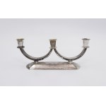 Three-candle candle holder