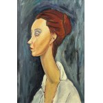 Amedeo Modigliani (1884-1920), Portret Luni Czechowskiej (after)