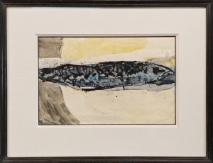 Piotr Potworowski (1898-1962), Martwa natura z rybą, ok. 1950