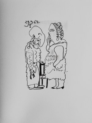 Pablo Picasso (1881-1973), (9 litografii), lata 70. XX w.