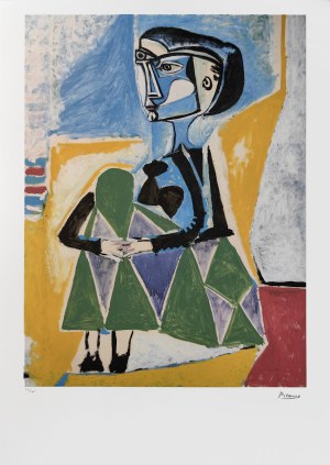 Pablo Picasso (1881-1973), Siedząca Jacqueline