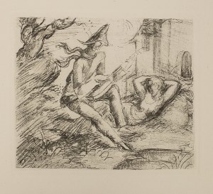 Eugeniusz Zak (1884-1926), La porte Lourde (9 grafik), 1929