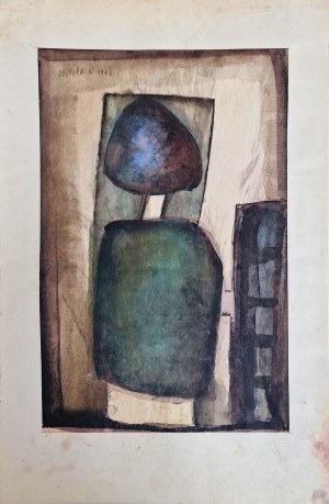 Witold Leszek Kaczanowski, Witold-K (1932-2025), Bez tytułu, 1963