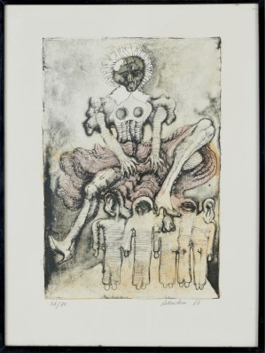 Jan Lebenstein (1930-1999), Petite vice (Małe grzeszki), 1966