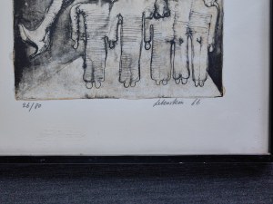 Jan Lebenstein (1930-1999), Petite vice (Małe grzeszki), 1966