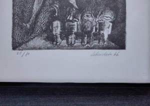 Jan Lebenstein (1930-1999), Ciało własne, 1966