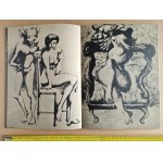 Jan Lebenstein (1930-1999), Lebenstein et les siens (8 lithographs), 1972