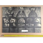 Jan Lebenstein (1930-1999), Lebenstein et les siens (8 lithographs), 1972