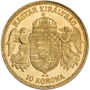 FRANCIS JOSEPH I. 1848-1916 10 Korona 1912 K.B.