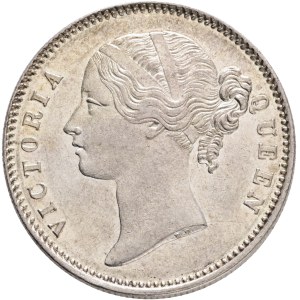 Britisch India VICTORIA 1837-1901 1 Rupee 1840, 27 berries