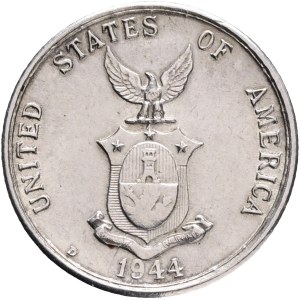 Commonwealth USA 1935-1946, 20 Centavos 1944 D,