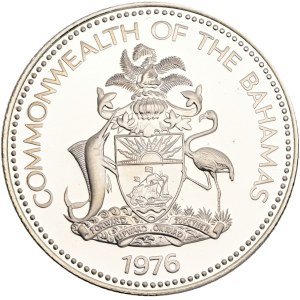 ELIZABETH II. 1952-2022, 50 cents 1976 FM, Wawa USA