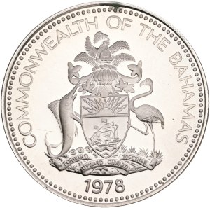 ELIZABETH II. 1952-2022, 50 cents 1978 FM, Wawa USA