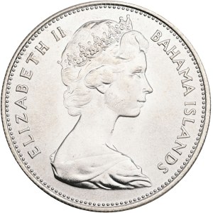 ELIZABETH II. 1952-2022, 1 Dollar 1969 London, only 26000pcs minted in 1970