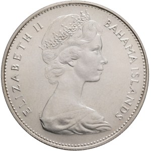 ELIZABETH II. 1952-2022, 1 Dollar 1970 Wawa, USA