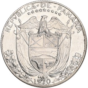 Republic 1903-date, 1/2 Balboa 1970