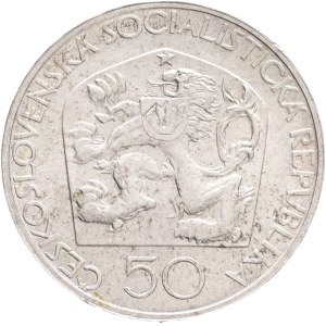 Socialist rep.1960-1990, 50 Korun 1973, 200th Anniversary - Birth of Josef Jungmann