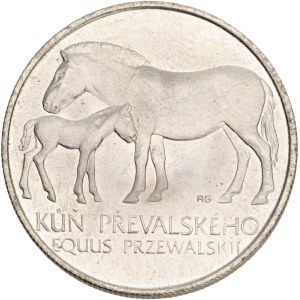 Socialist rep.1960-1990, 50 Korun 1987 Prague ZOO-Horse Prevalsky