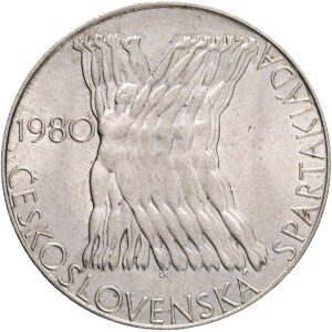 Socjalistyczna rep.1960-1990, 100 koron 1980, Igrzyska Spartakiady