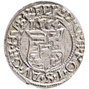 FERDINAND I. 1526-1564, 1 Denier 1562 KB , Madonna