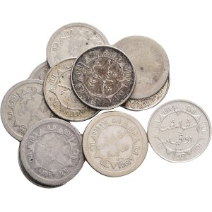 WILHELMINA 1890-1948 Lot 12 coins 1/4 Gulden 1906-1945
