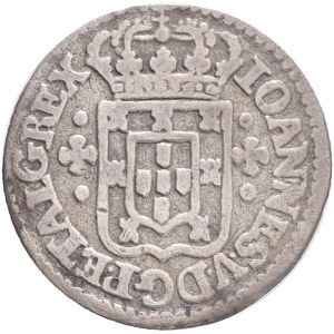 John V (João V) 1706-1750, 3 Vintens=60 Reis ND 1706-1750 Lisbon