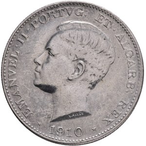 Manuel II 1908-1910, 500 Reis 1910, Marquez de Pombal, Lisbon