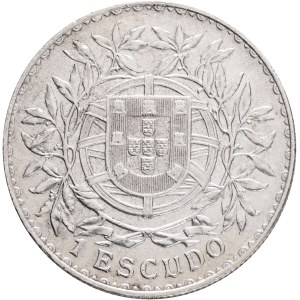 First Republic 1910-1926, 1 Escudo 1915 , Lisbon