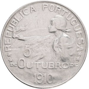 Erste Republik 1910-1926, 1 Escudo ND (1914) , 5. Oktober 1910, Lissabon