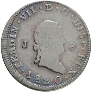 FERDINAND VII. 1808-1833, 8 Maravedis 1819 J